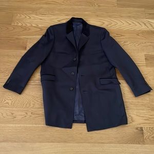 T.M.Lewin Navy Suit Jacket Size 48 R
